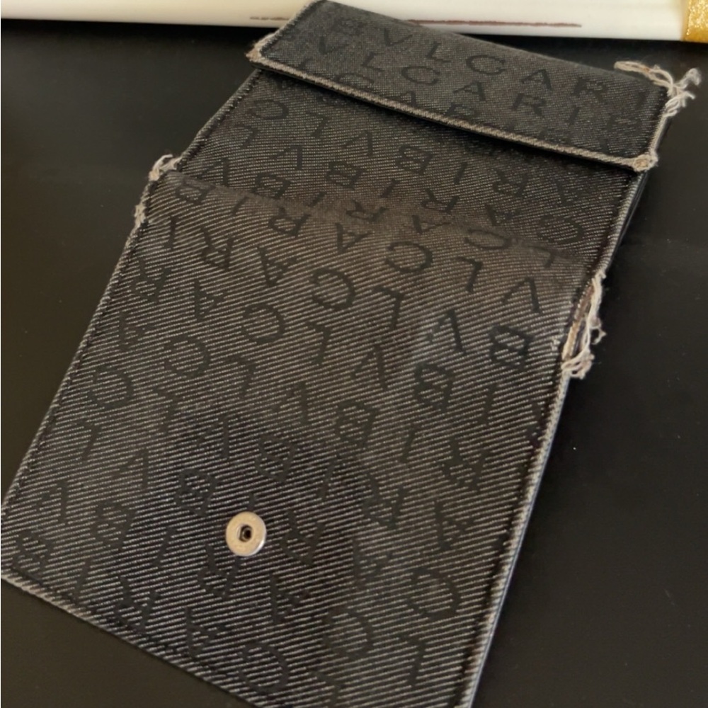 BVLGARI Denim (rare) Wallet - Picture 3 of 4